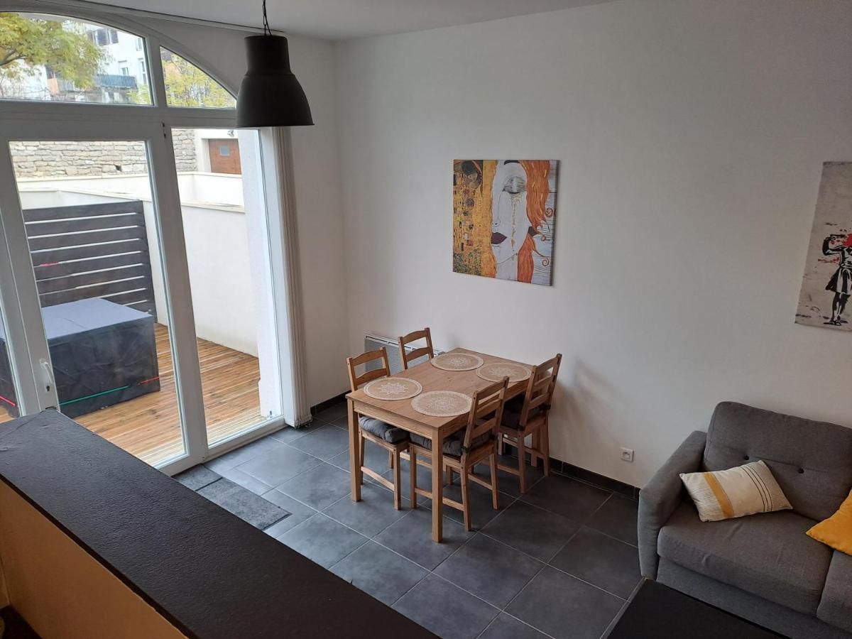 Bel Appartement Grande Terrasse Avec Parking A Dijon Exteriér fotografie